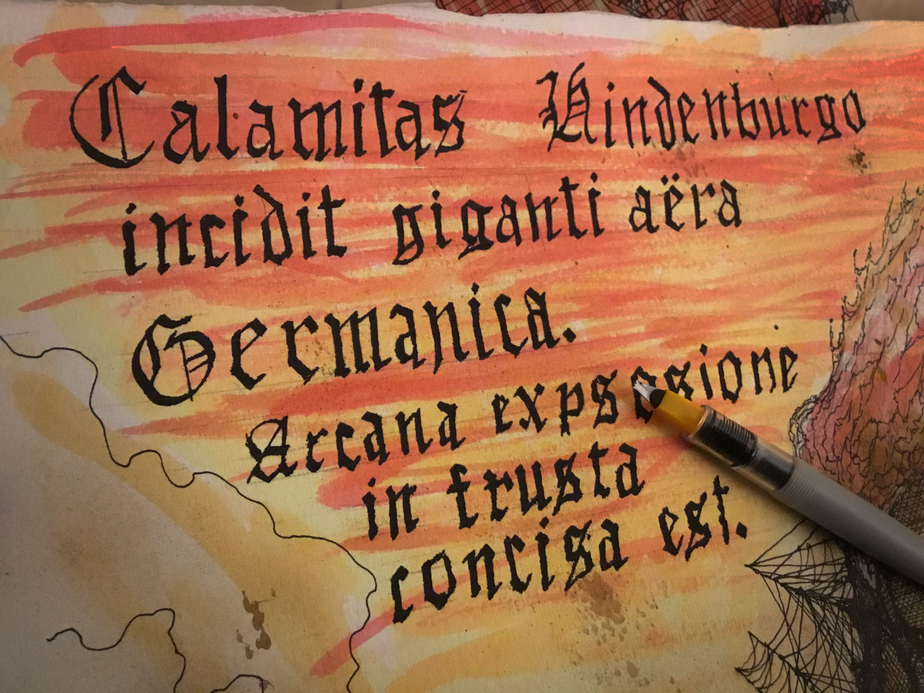 Hand Writing: Gotic
